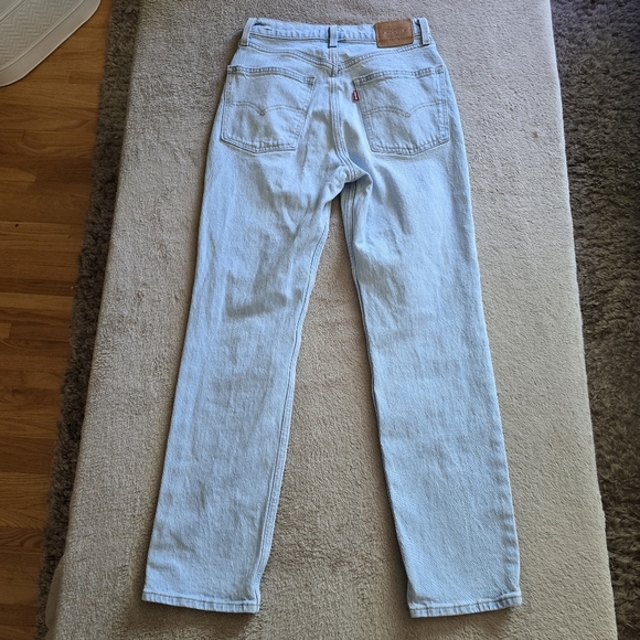 Levi's 70s High Slim Straight Marin Hits - Light Wash size 27 - Picture 8 of 14